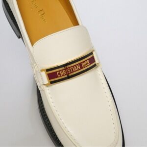 New Christian Dior Women’s Loafer White Size 35